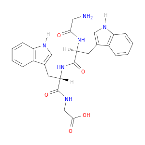 Glycine, N-[N-(N-glycyl-L-tryptophyl)-L-tryptophyl]-