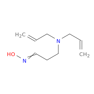 Propanal, 3-(di-2-propenylamino)-, oxime