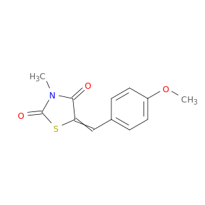 2,4-Thiazolidinedione, 5-[(4-methoxyphenyl)methylene]-3-methyl-