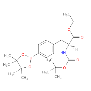 N-[(1,1-二甲基乙氧基)羰基]-4-(4,4,5,5-四甲基-1,3,2-二氧杂硼杂环戊烷-2-基)-苯丙氨酸乙酯