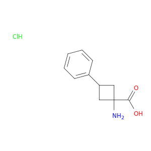 1-Amino-3-phenylcyclobutane-1-carboxylic acid hydrochloride