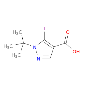 1-tert-Butyl-5-iodo-1H-pyrazole-4-carboxylic acid