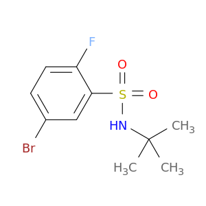 5-Bromo-N-tert-butyl-2-fluorobenzenesulfonamide
