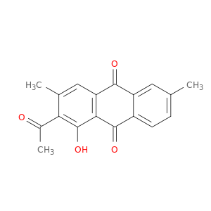 9,10-Anthracenedione, 2-acetyl-1-hydroxy-3,6-dimethyl-