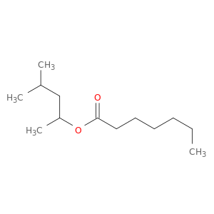 4-methylpentan-2-yl heptanoate