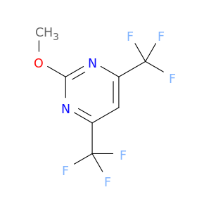 Pyrimidine, 2-methoxy-4,6-bis(trifluoromethyl)-