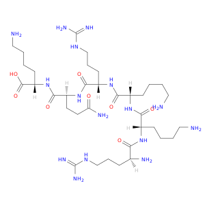L-Lysine, L-arginyl-L-lysyl-L-lysyl-L-arginyl-L-glutaminyl-