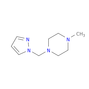 1-METHYL-4-(1H-PYRAZOL-1-YLMETHYL)PIPERAZINE