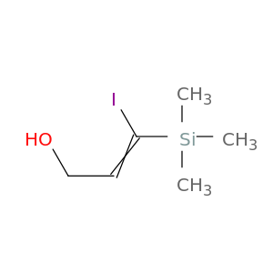 3-IODO-3-TRIMETHYLSILYL-PROP-2-EN-1-OL