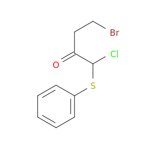 2-Butanone, 4-bromo-1-chloro-1-(phenylthio)-