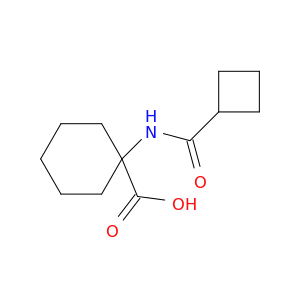 Cyclohexanecarboxylic acid, 1-[(cyclobutylcarbonyl)amino]-