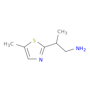 2-(5-Methyl-1,3-thiazol-2-yl)propan-1-amine