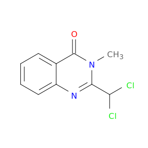 4(3H)-Quinazolinone,2-(dichloromethyl)-3-methyl-