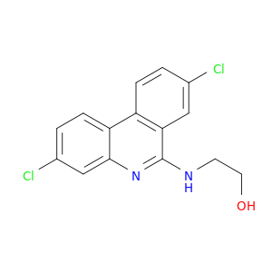 2-[(3,8-dichlorophenanthridin-6-yl)amino]ethanol