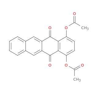 5,12-Naphthacenedione, 1,4-bis(acetyloxy)-