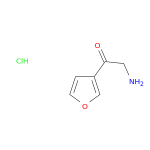 乙酮,2-氨基-1-(3-呋喃基)-,盐酸盐(1：1)