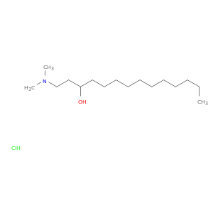 3-Tetradecanol, 1-(dimethylamino)-, hydrochloride