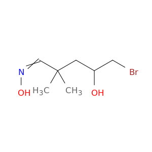 Pentanal, 5-bromo-4-hydroxy-2,2-dimethyl-, oxime