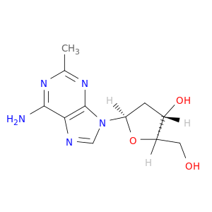 Adenosine, 2'-deoxy-2-methyl-