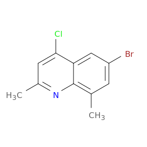 6-Bromo-4-chloro-2,8-dimethylquinoline
