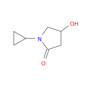 1-cyclopropyl-4-hydroxypyrrolidin-2-one