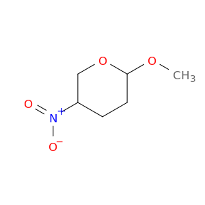 2H-Pyran, tetrahydro-2-methoxy-5-nitro-