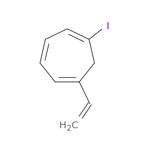 1,3,5-Cycloheptatriene, 1-ethenyl-6-iodo-