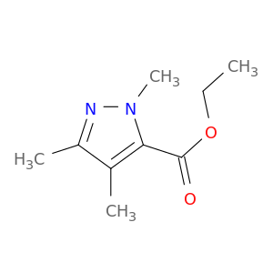 1H-Pyrazole-5-carboxylic acid, 1,3,4-trimethyl-, ethyl ester