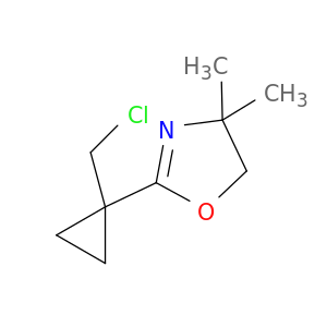 Oxazole, 2-[1-(chloromethyl)cyclopropyl]-4,5-dihydro-4,4-dimethyl-