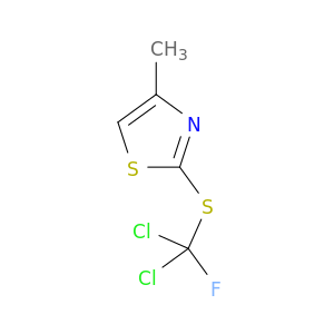 Thiazole, 2-[(dichlorofluoromethyl)thio]-4-methyl-