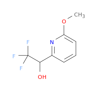 2,2,2-trifluoro-1-(6-methoxypyridin-2-yl)ethan-1-ol