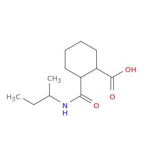 2-[(sec-Butylamino)carbonyl]cyclohexanecarboxylic Acid