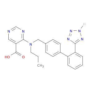 5-Pyrimidinecarboxylicacid, 4-[propyl[[2'-(2H-tetrazol-5-yl)[1,1'-biphenyl]-4-yl]methyl]amino]-