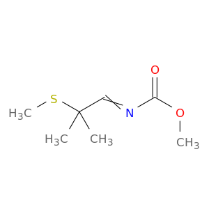 Carbamic acid, [2-methyl-2-(methylthio)propylidene]-, methyl ester