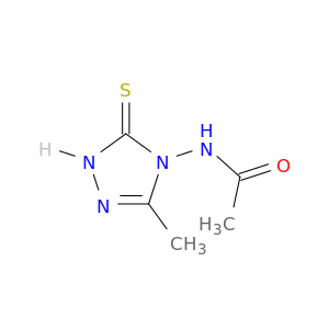Acetamide,N-(1,5-dihydro-3-methyl-5-thioxo-4H-1,2,4-triazol-4-yl)-