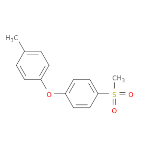 1-METHYL-4-[4-(METHYLSULFONYL)PHENOXY]-BENZENE