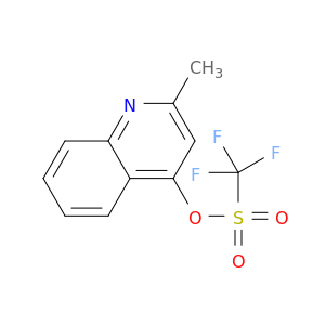 2-甲基-4-喹啉基1,1,1-三氟甲磺酸盐