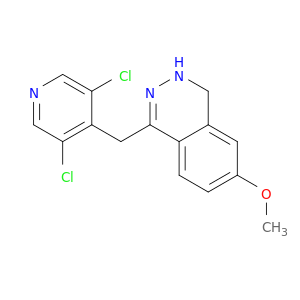 Phthalazine, 4-[(3,5-dichloro-4-pyridinyl)methyl]-1,2-dihydro-7-methoxy-