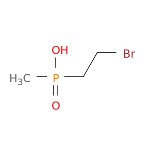Phosphinic acid, (2-bromoethyl)methyl-