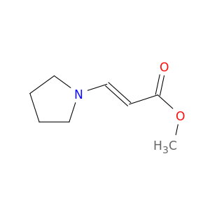 2-Propenoic acid, 3-(1-pyrrolidinyl)-, methyl ester, (2E)-