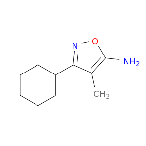 3-cyclohexyl-4-methyl-1,2-oxazol-5-amine