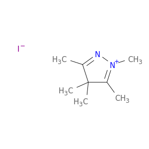4H-Pyrazolium, 1,3,4,4,5-pentamethyl-, iodide