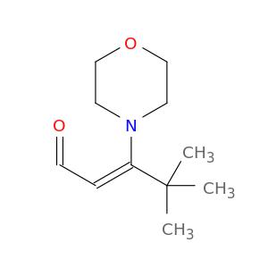 2-Pentenal, 4,4-dimethyl-3-(4-morpholinyl)-, (Z)-