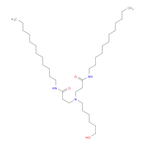 Propanamide, 3,3'-[(6-hydroxyhexyl)imino]bis[N-dodecyl-