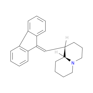 2H-Quinolizine,1-(9H-fluoren-9-ylidenemethyl)octahydro-, (1S-trans)- (9CI)