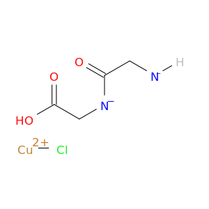 (2-azanidylacetyl)-(carboxymethyl)azanide; chlorocopper