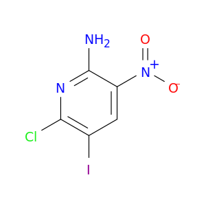 6-氯-5-碘-3-硝基吡啶-2-胺
