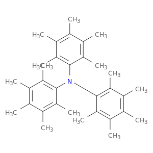 Benzenamine, 2,3,4,5,6-pentamethyl-N,N-bis(pentamethylphenyl)-