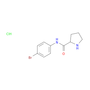 2-吡咯烷羧酰胺,N-(4-溴苯)-,盐酸盐(1：1)