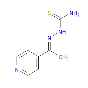 Hydrazinecarbothioamide, 2-(1-(4-pyridinyl)ethylidene)-, (E)-